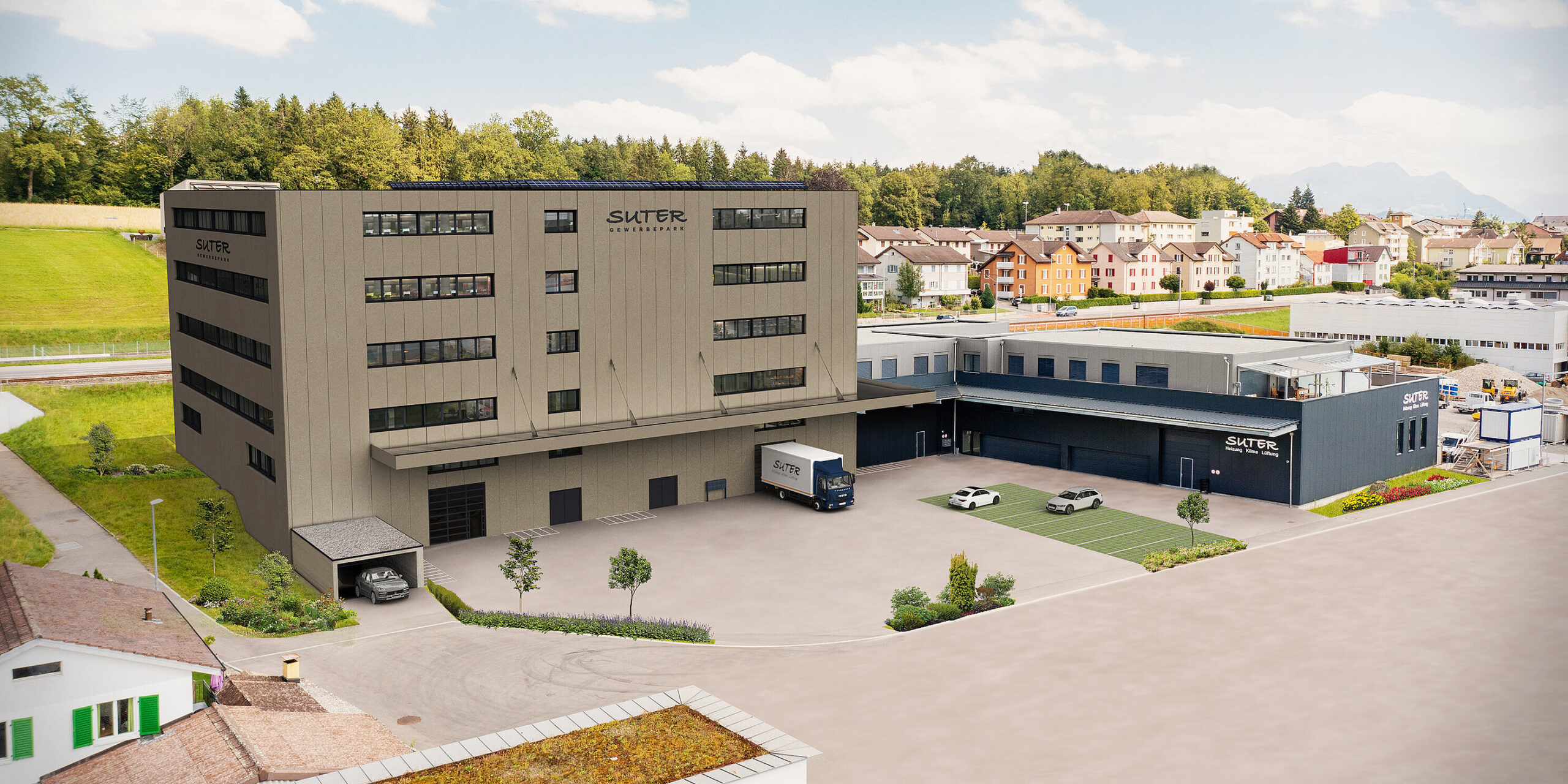 Visualisierung Suter Gewerbepark
